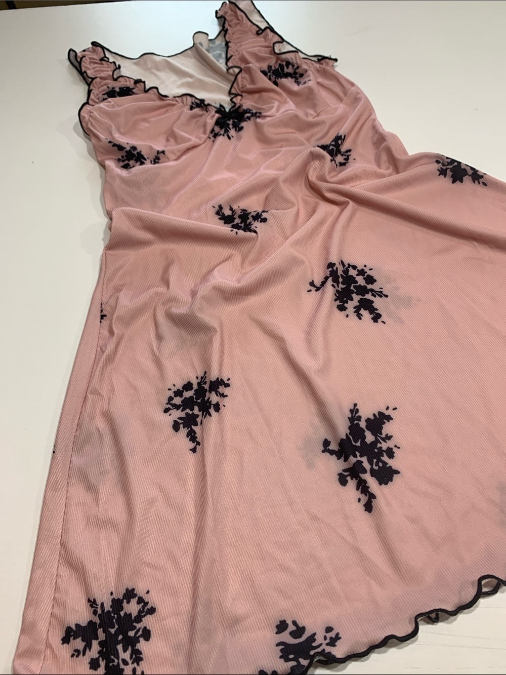 SHEIN baby pink nighty size small 
NWOT